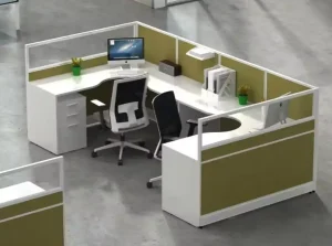 u shaped office desk