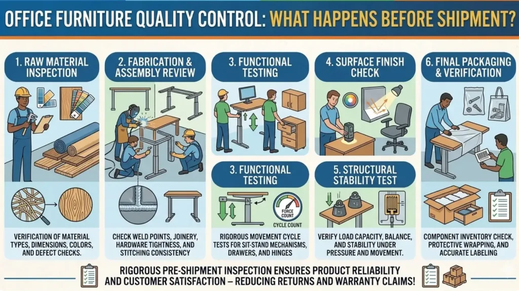 Office Furniture Quality Control