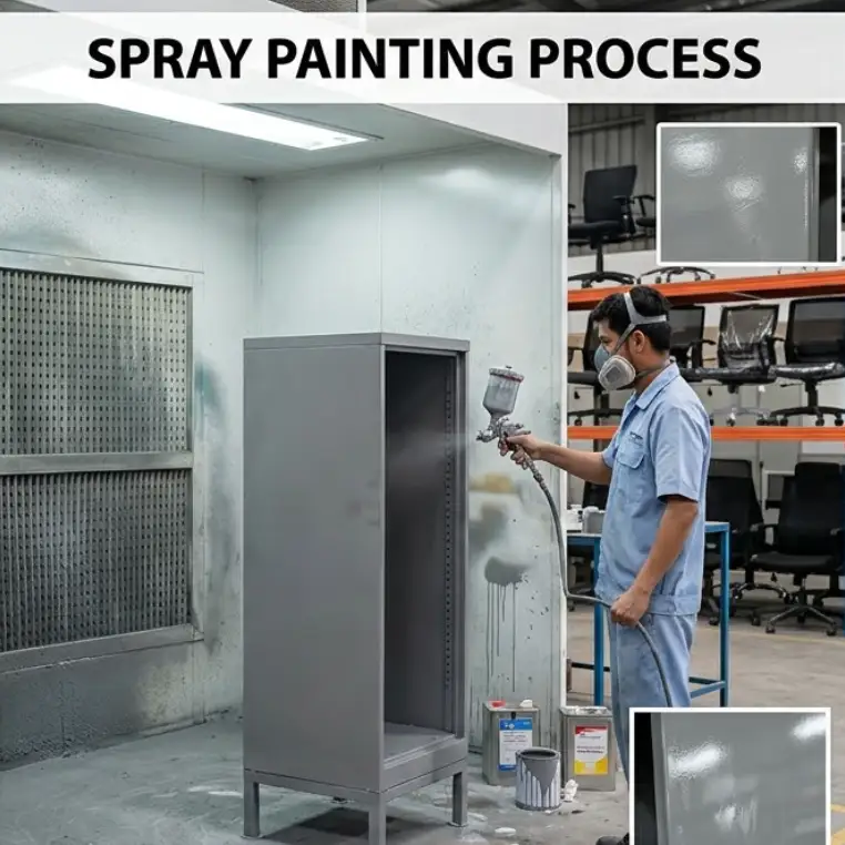 Spray Painting for Metal Furniture